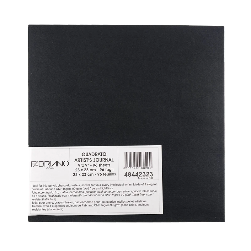 Fabriano® Quadratto Artist's Journal, 9" x 9"