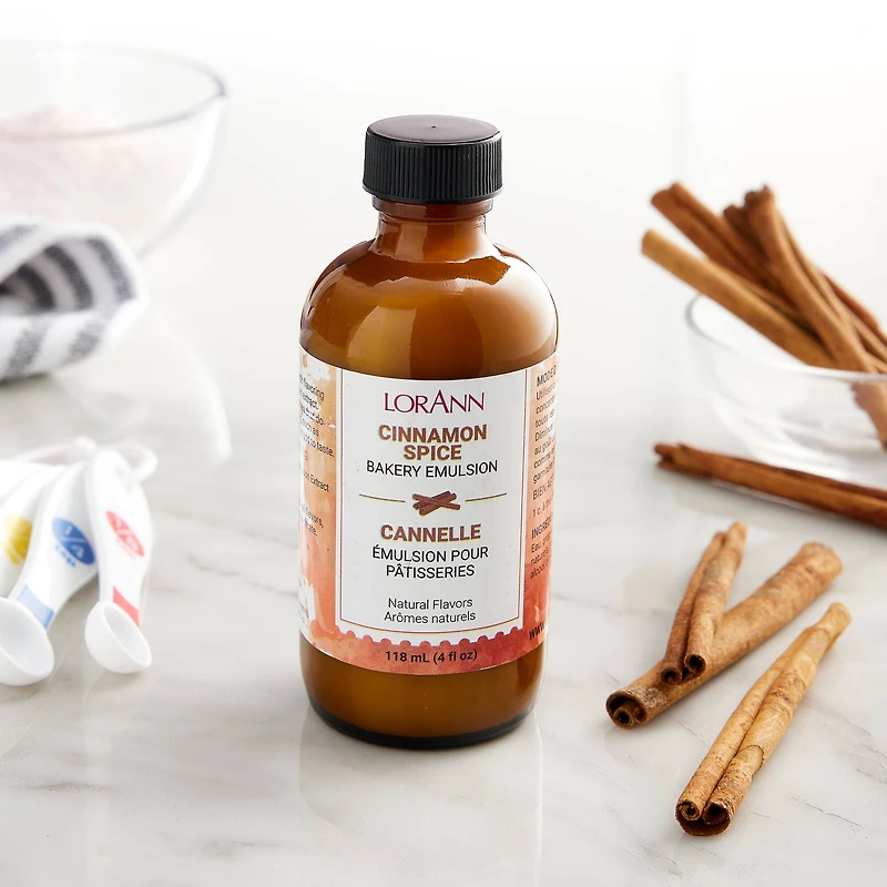 LorAnn Cinnamon Spice Bakery Emulsion, 4oz.