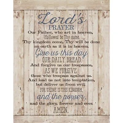 Lord's Prayer Wall Plaque