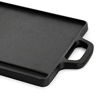 Oster Castaway Pre-Seasoned 18" x 9" Cast Iron Reversible Griddle