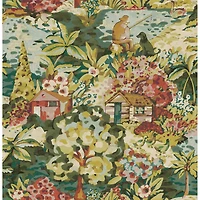 Caroline et Bettina Spice le Forestier Peel & Stick Wallpaper