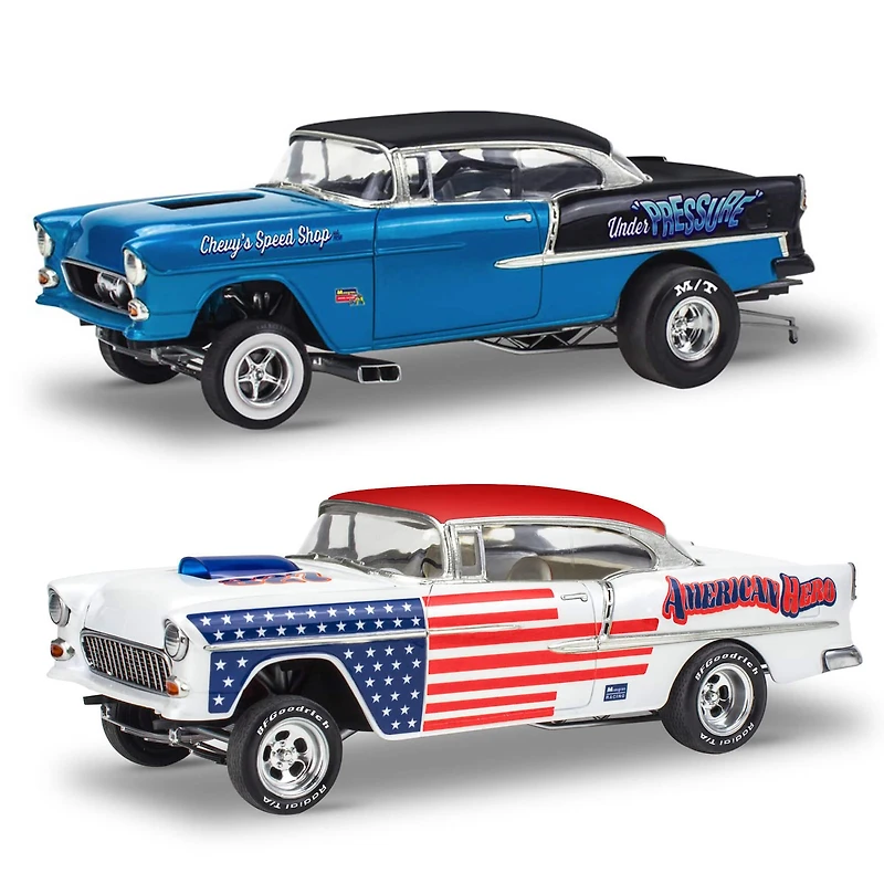 '55 Chevy Bel Air Street Machine 2-in-1 Model Car Kit
