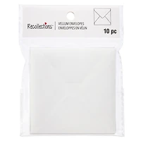 White Vellum Envelopes by Recollections