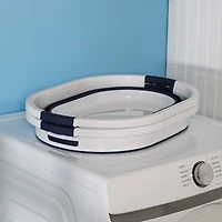 Honey Can Do 24" Collapsible Rubber Laundry Basket Set