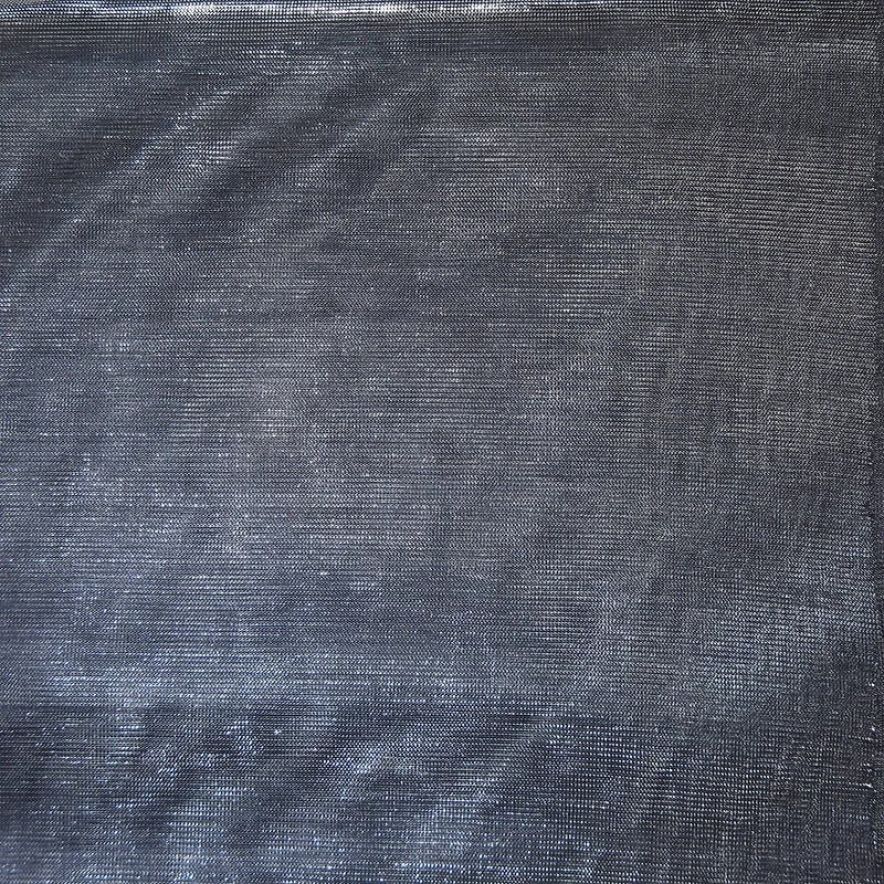 Feldman Silver Metallic Knit Fabric