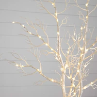 3ft. Artificial White Birch Warm White LED Pre-Lit Branches, 2ct.