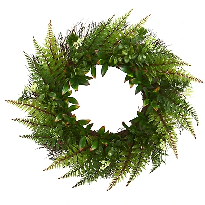 23” Fern Wreath
