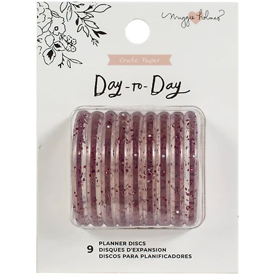 Maggie Holmes Day-To-Day Pink Glitter Planner Discs