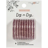 Maggie Holmes Day-To-Day Pink Glitter Planner Discs