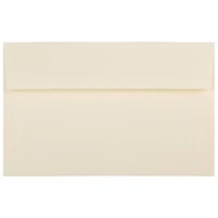 JAM Paper A10 Ivory Wove Strathmore Invitation Envelopes