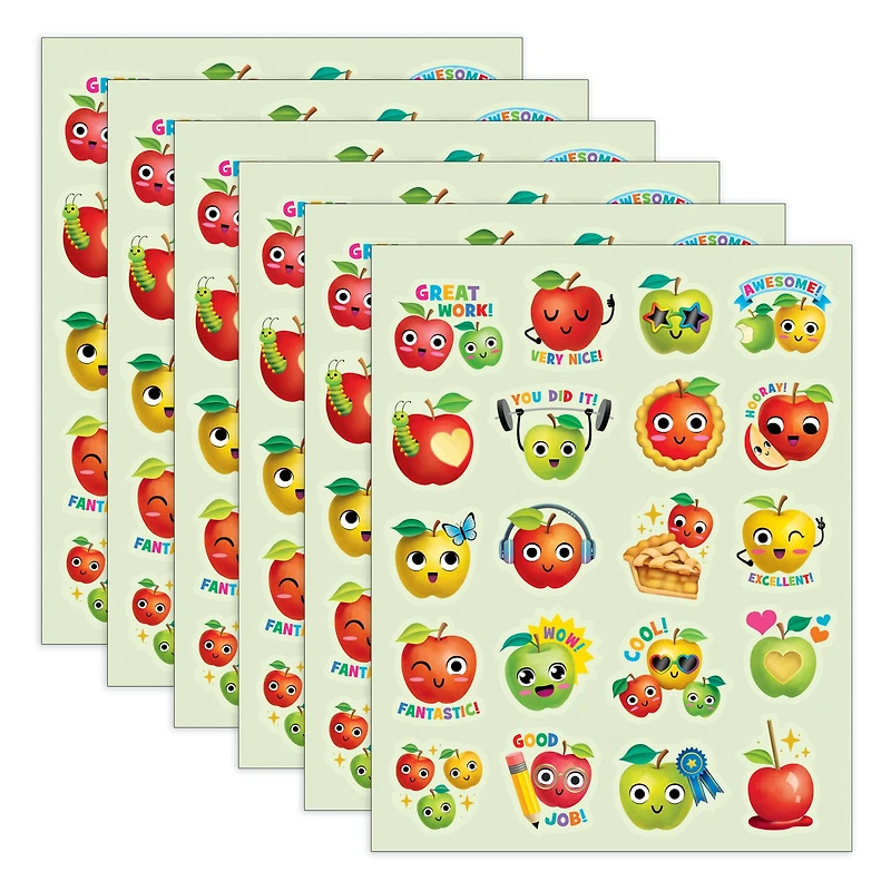 Teacher Created Resources® Apple Smelly Stickers, 6 Pack of 120 each
