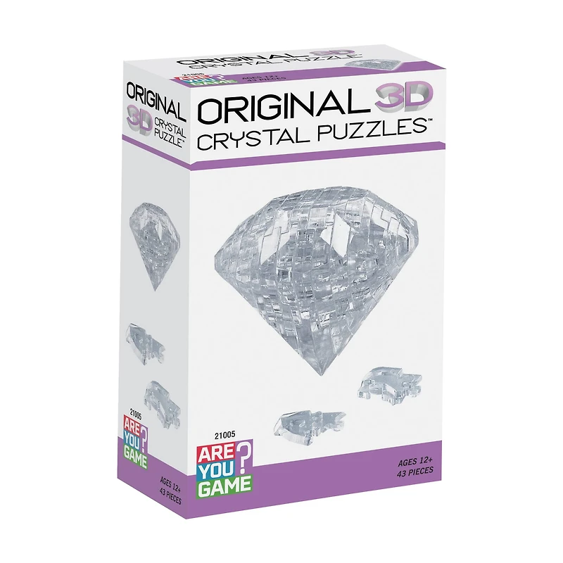 Original 3D Crystal Puzzle™ Diamond 43 Piece Puzzle