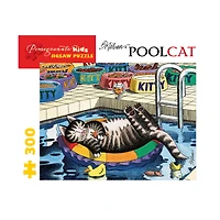 Pomegranate Kids B. Kliban® Pool Cat 300 Piece Jigsaw Puzzle