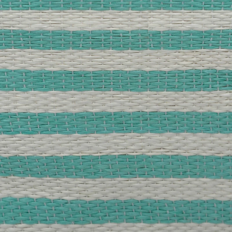 DII® Large Pinstripe Rectangle Woven Paper Storage Bin
