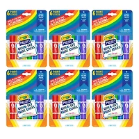 Crayola® Project™ Quick-Dry Paint Sticks, 6 Packs of 6
