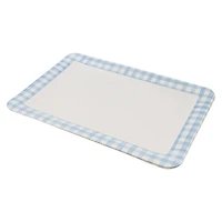 9" x 13" Blue & White Gingham Paper Trays, 2ct. by Celebrate It™