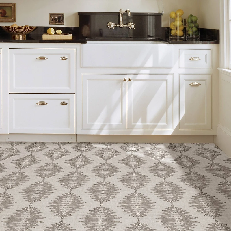 FloorPops Foliage Peel & Stick Floor Tiles