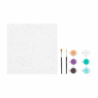 VIVID by Brea Reese® Ice Cream Acrylic Paint-by-Number Kit