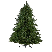 8ft. Pre-Lit Wyoming Mixed Pine Artificial Christmas Tree, Clear Lights