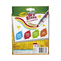 Crayola® Washable Dry Erase™ Chisel Tip Markers, 10ct.