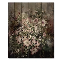 Designart - Retro Drawing of Flowers IV