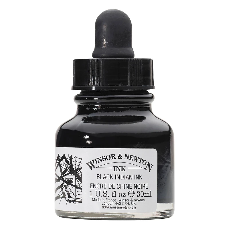 Winsor & Newton™ Draw Ink, Black Indian Ink