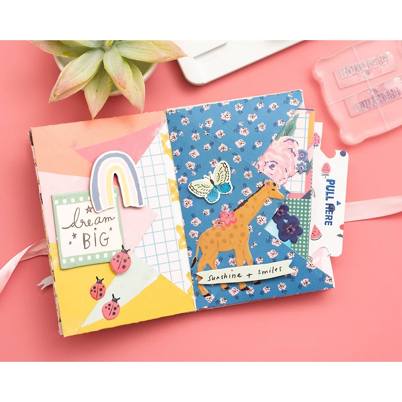 We R Memory Keepers Explosion Card Punch Board