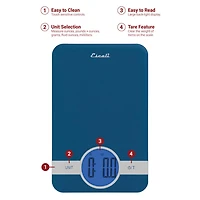 Escali Blue Ciro Digital Scale