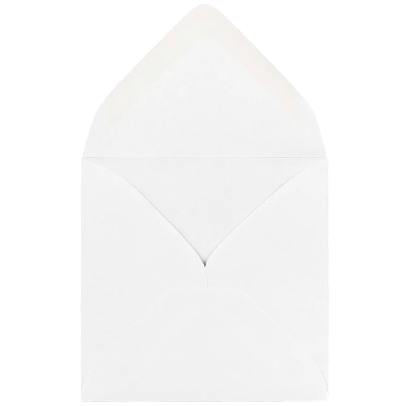 JAM Paper 3" White Square Invitation Envelopes