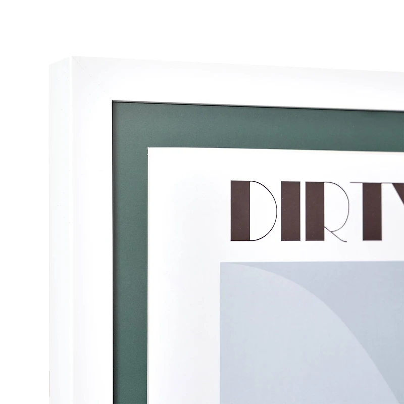 American Art Decor Tipsy Framed Dirty Martini Cocktail Poster - 16" x 20" x .75"