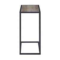 Walker Edison Gray Wash Modern End C Table