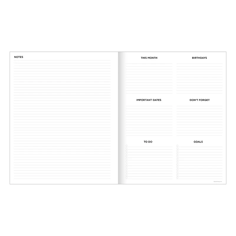 2026 Seriously Citrus Large Monthly Planner