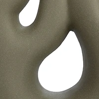 Hello Honey® 7.5" Green Abstract Coral Shaped Stoneware Vase