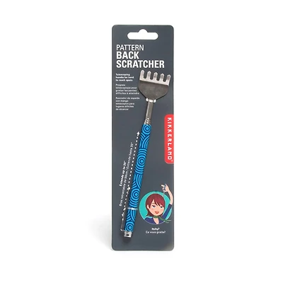 Assorted Kikkerland® Patterned Back Scratcher