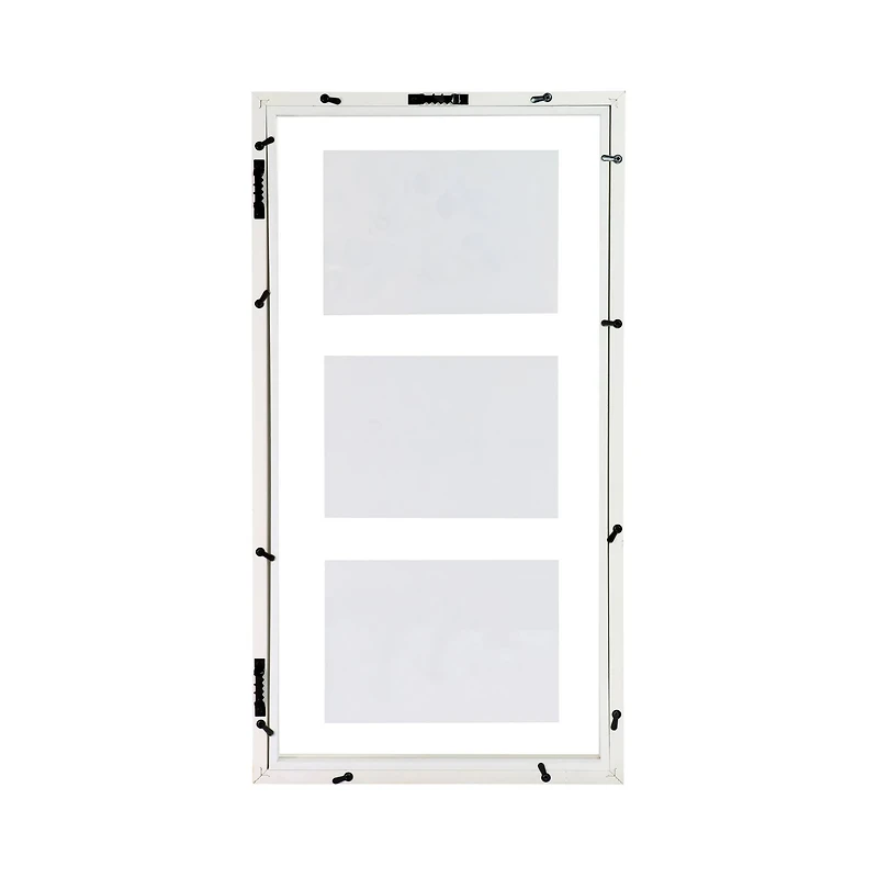 6 Pack: White Wooden 10" x 20" Float Frame, Alexandria by Studio Décor®