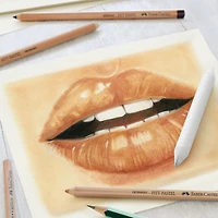 Faber-Castell 85 Piece Pitt Monochrome Drawing Set with Wood Case