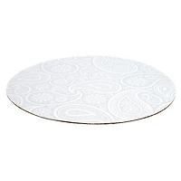 12 Packs: 3 ct. (36 total) 12" Silver Paisley Cake Boards by Celebrate It®