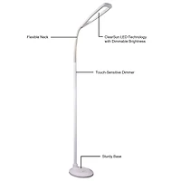 OttLite Natural Daylight LED Flex Floor Lamp
