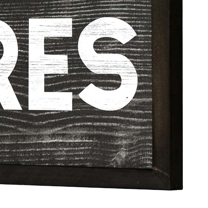 36" Rods, Reels, Lures Wood Novelty Wall Sign