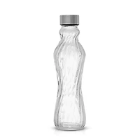 JoyJolt® 18oz. Spring Glass Fluted Water Bottles, 6ct.