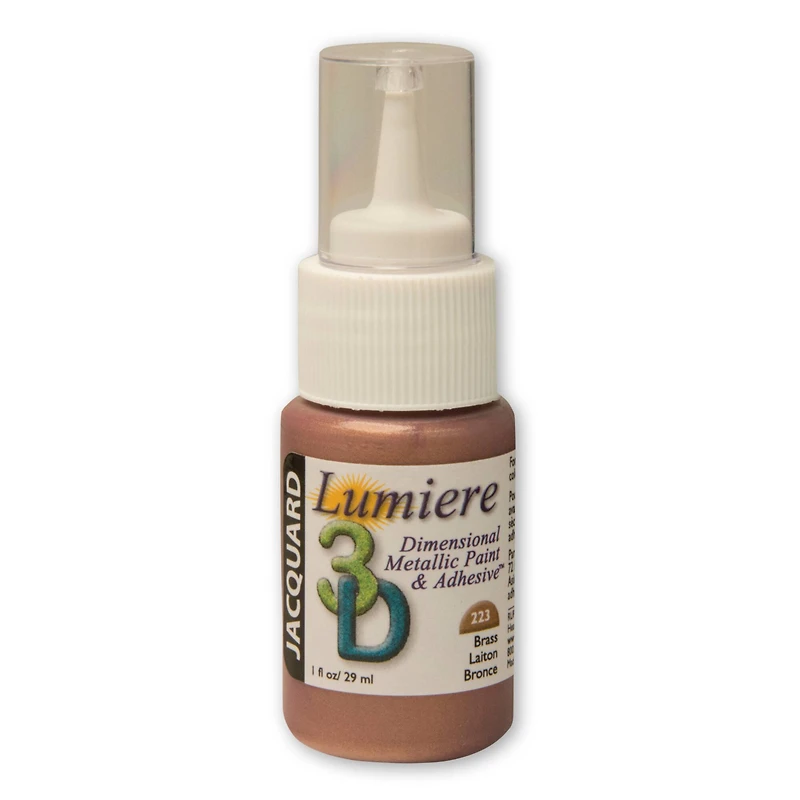 Jacquard Lumiere 3D Dimensional Metallic Paint & Adhesive
