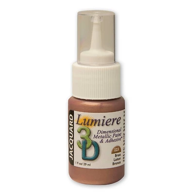 Jacquard Lumiere 3D Dimensional Metallic Paint & Adhesive