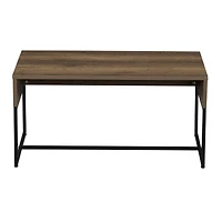 Household Essentials 59" Wrap Coffee Table
