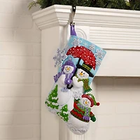 Bucilla® Frosty Family Felt Stocking Kit