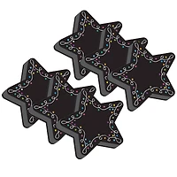 Ashley Productions Star Chalk Magnetic Whiteboard Erasers, 6ct.