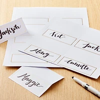 Gold Border Place Cards by Recollections™, 48ct.