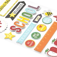 12 Pack: School Flipbook Chipboard Dimensional Stickers by Recollections™