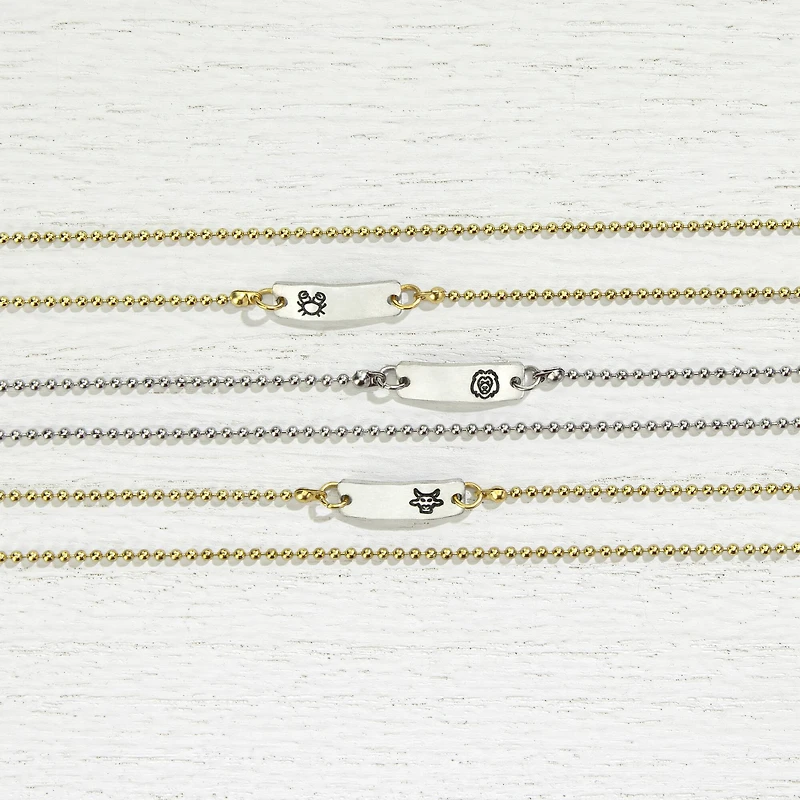 ImpressArt® 4mm Zodiac Metal Stamps Pack