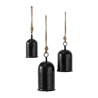 Metal Bohemian Decorative Cowbells Set