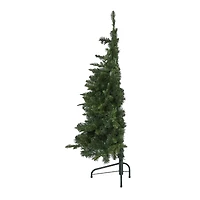 4ft. Pre-Lit Grand Teton Spruce Flat Back Artificial Christmas Tree, Clear LED Lights
